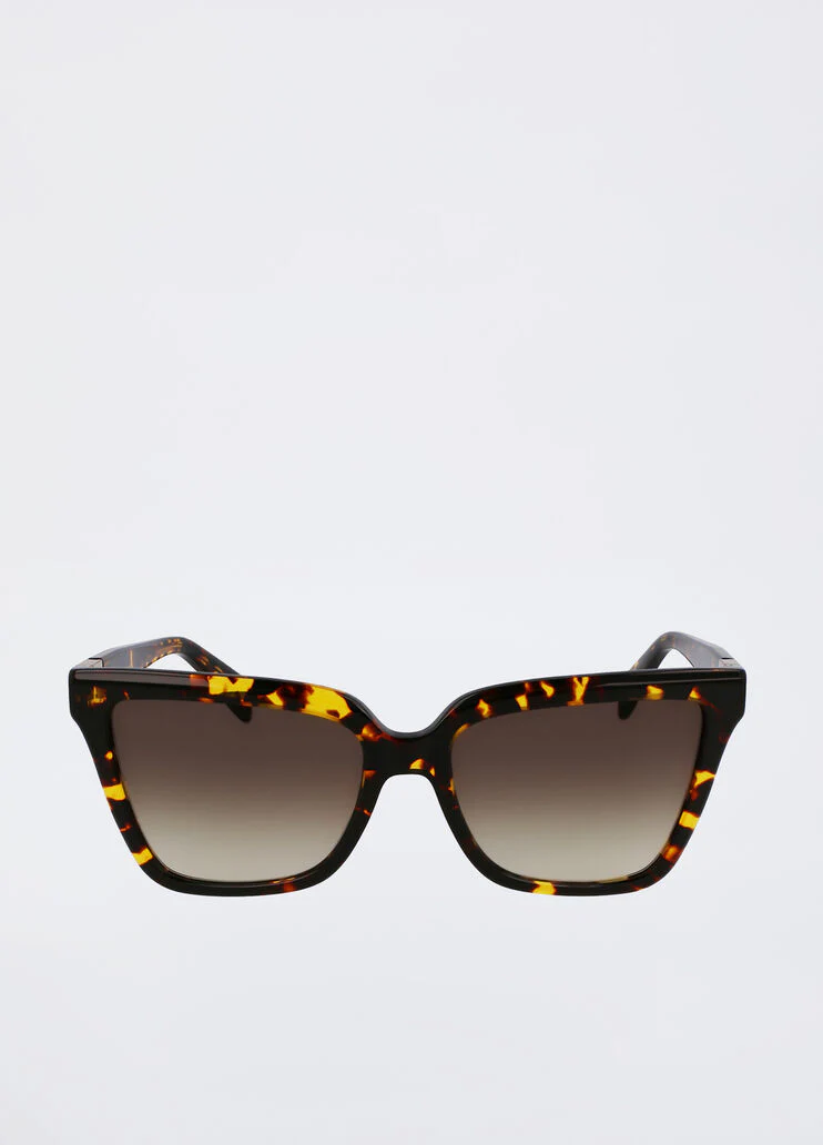 Tortoiseshell cat-eye sunglasses