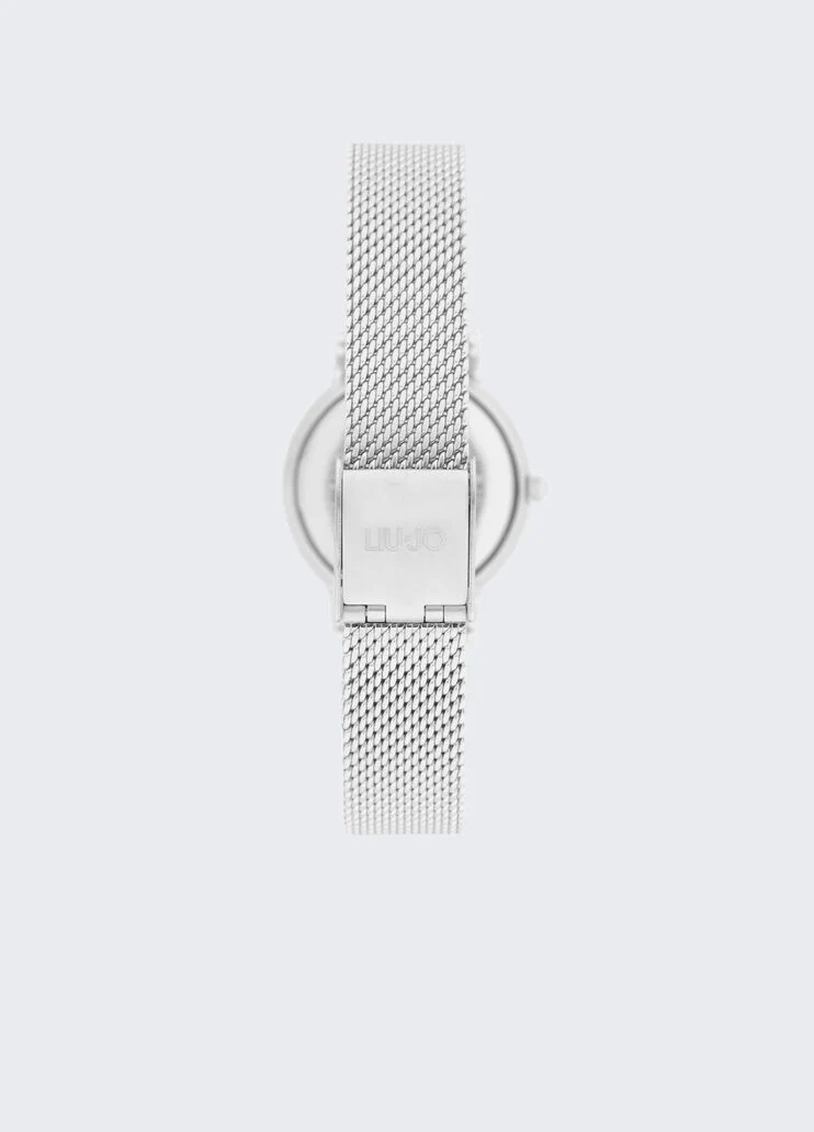 Two-tone steel watch