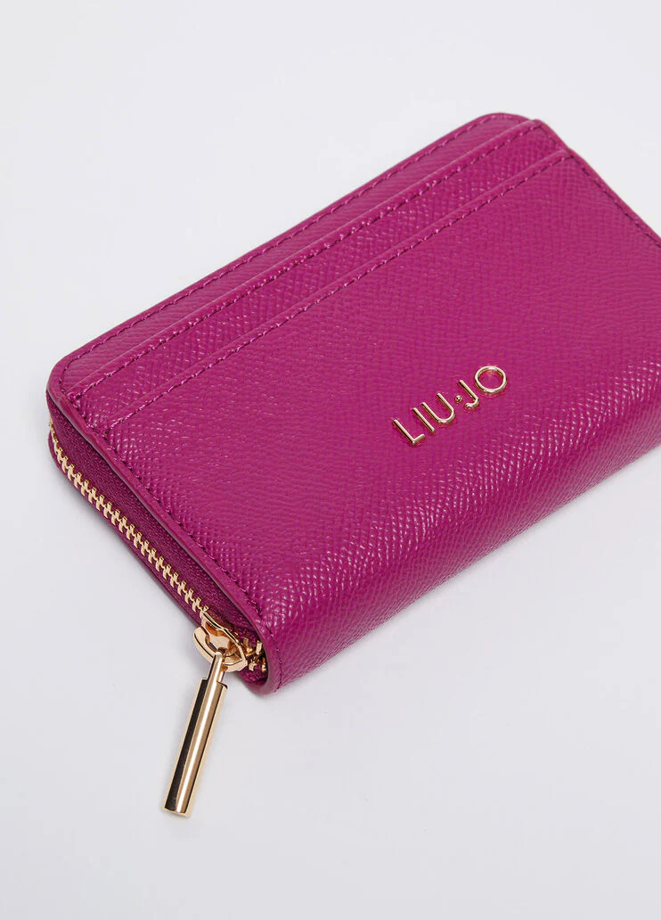 Small zip-around purse
