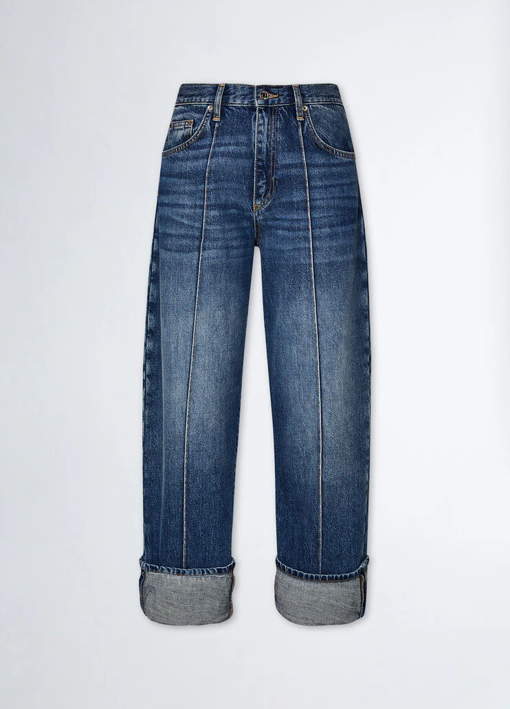 Straight Cropped Jeans