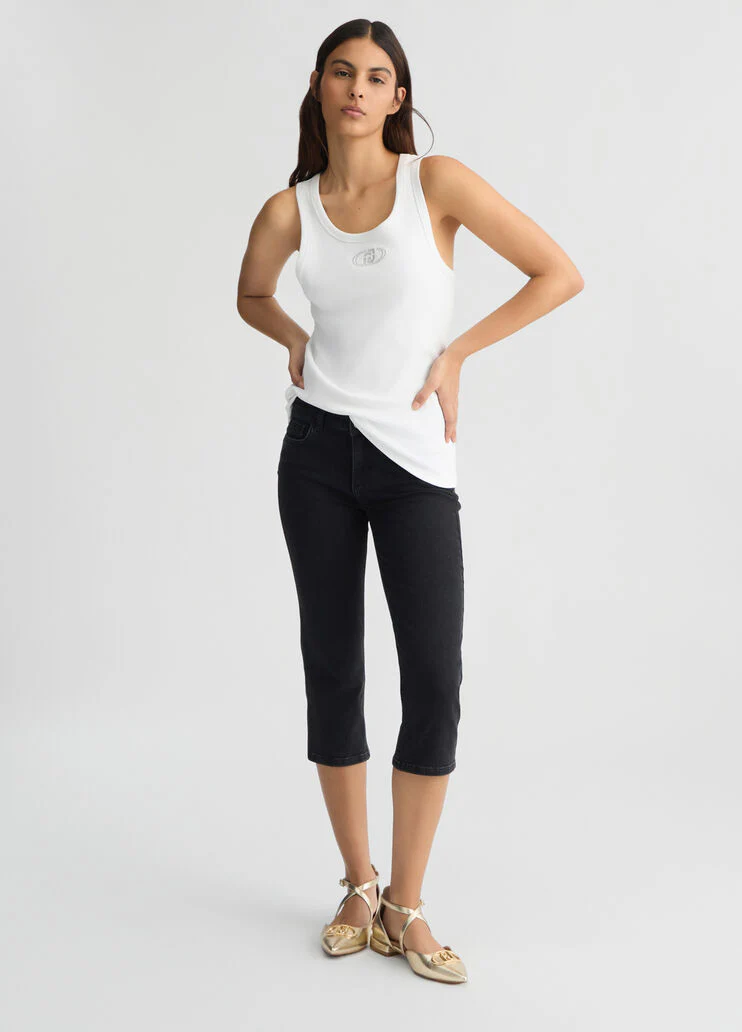 Bottom Up Capri jeans