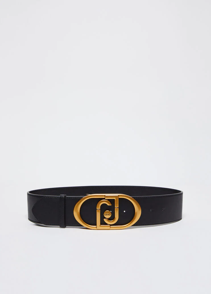 Bustier belt with logo