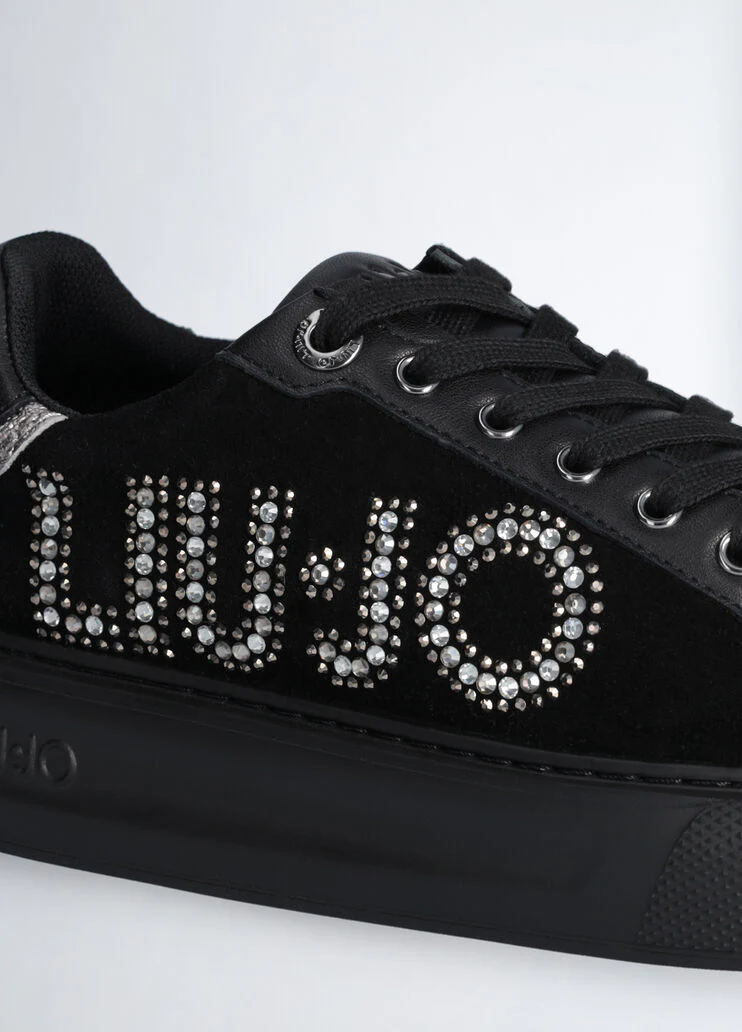 Sneakers with maxi logo