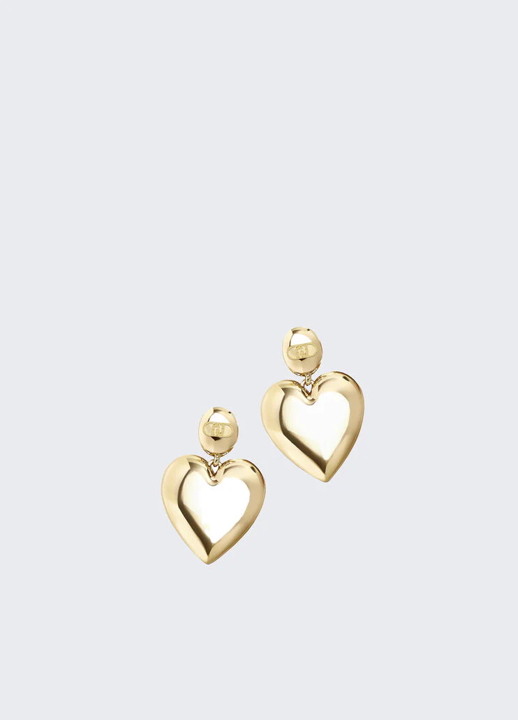 Heart-shaped earrings