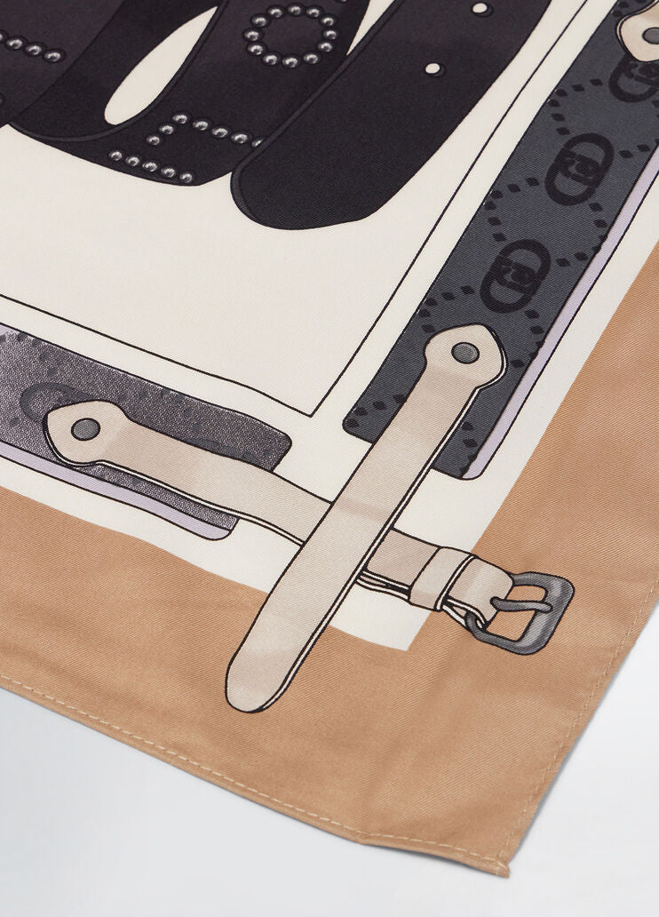 Printed foulard