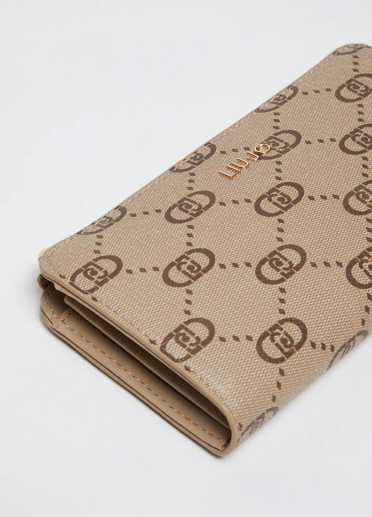 Large zip-around purse