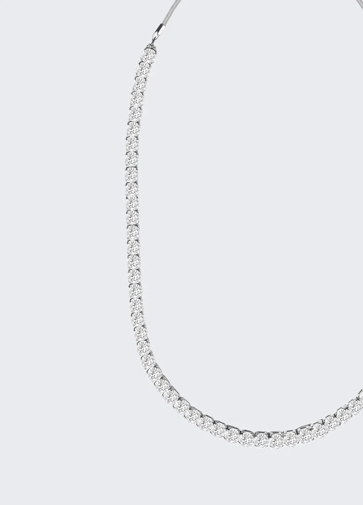 Diamanté necklace