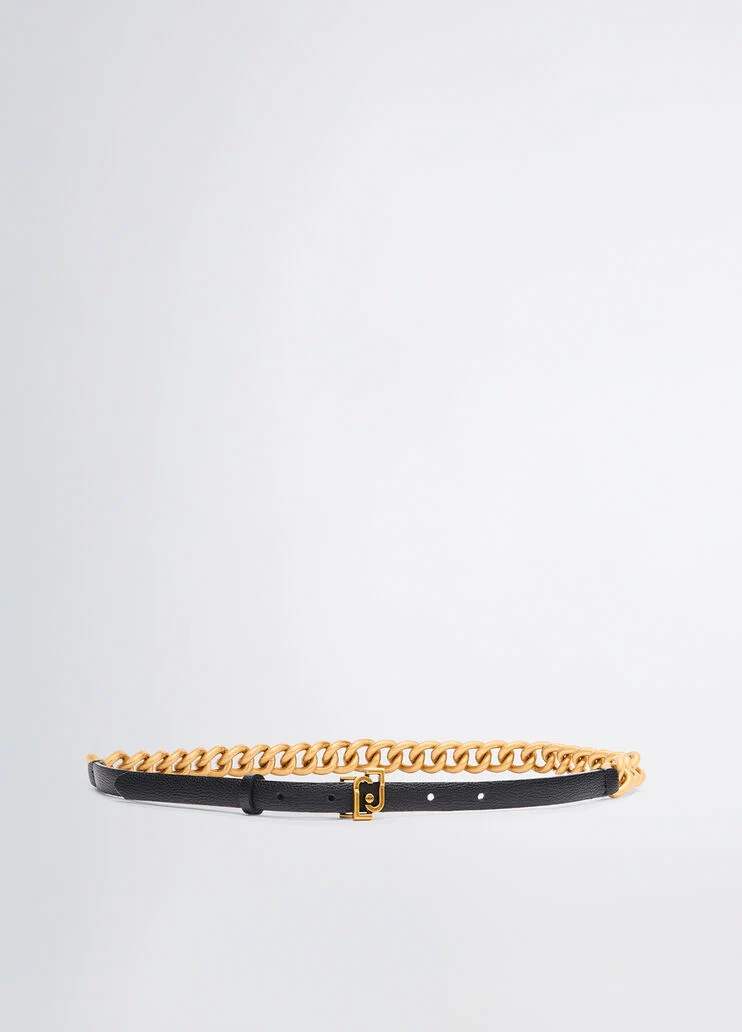 Belt with chain