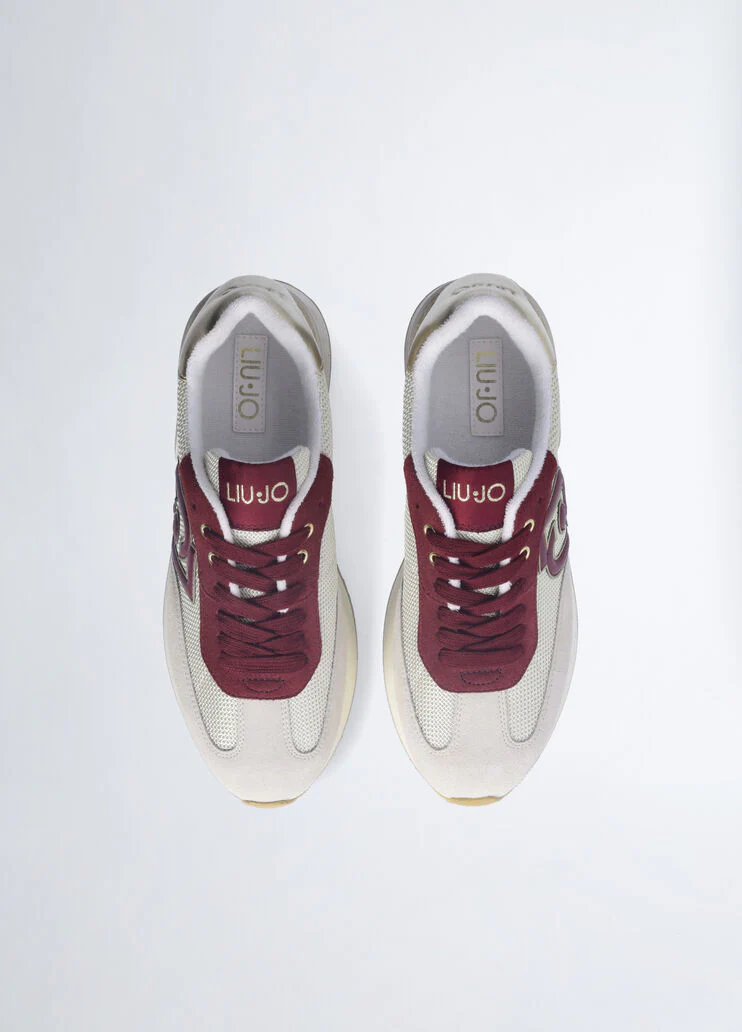 Brighty mesh monogram sneakers