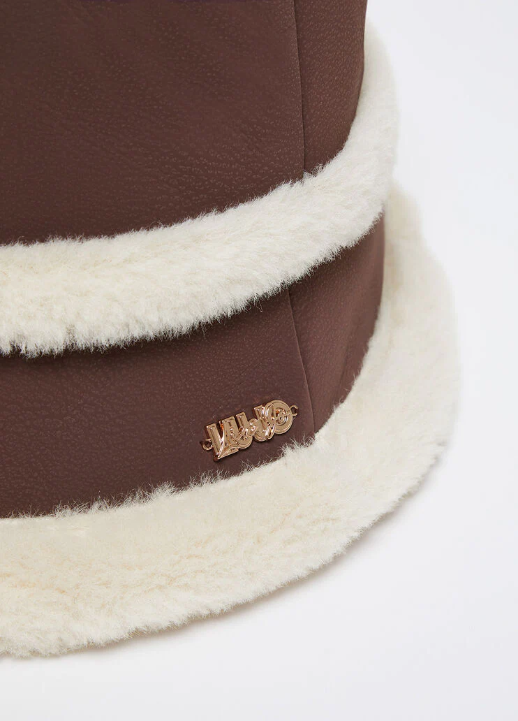 Coated fabric bucket hat