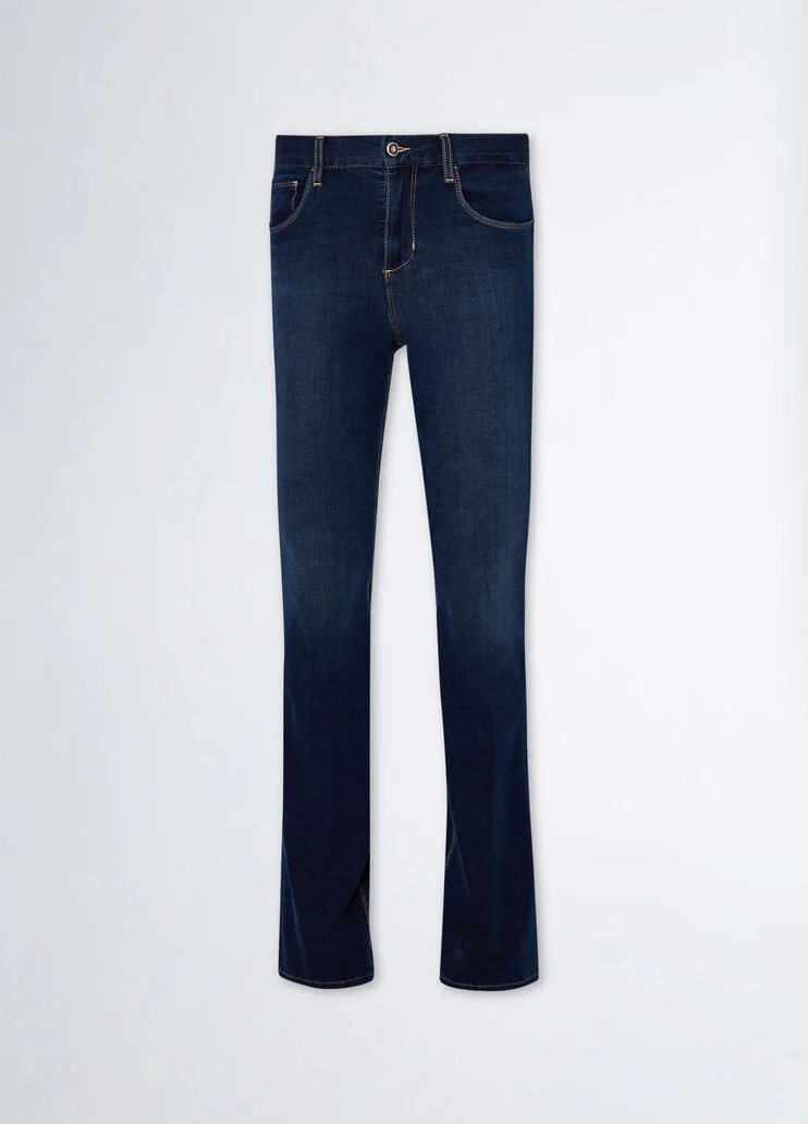 Bootcut bottom up jeans