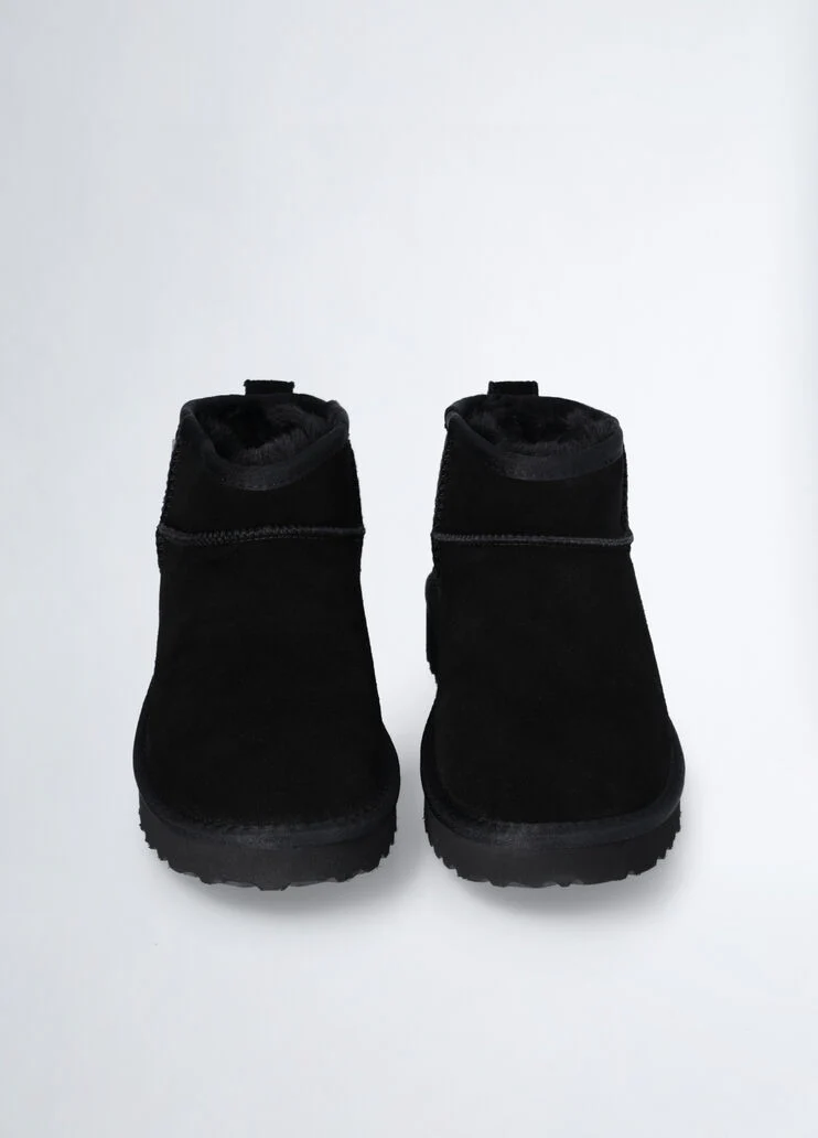 Suede ankle boots