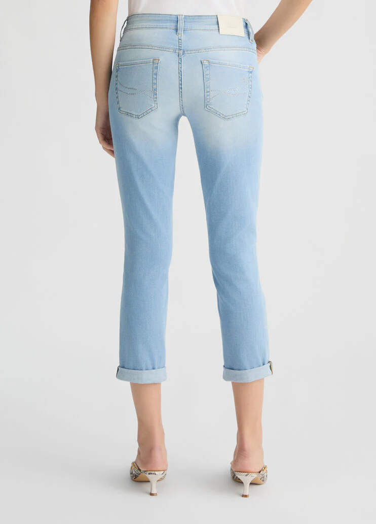 Cropped skinny jeans