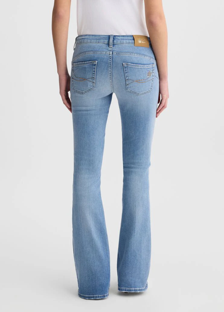 Bell-bottom jeans
