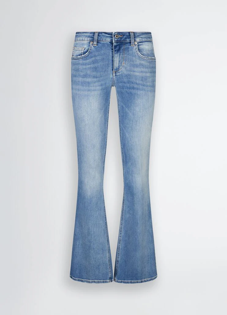Bell-bottom jeans