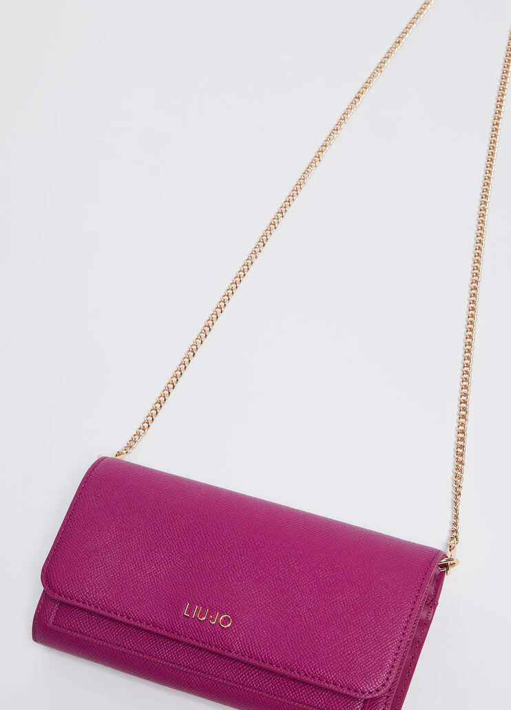 Purse with chain strap