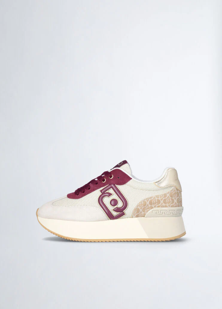 Brighty mesh monogram sneakers