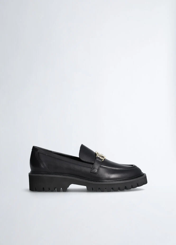 Leather moccasins
