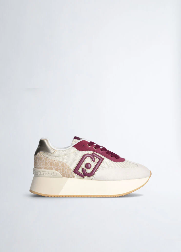 Brighty mesh monogram sneakers