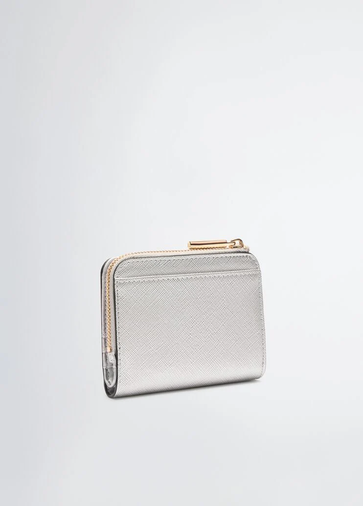 Card holder with zip