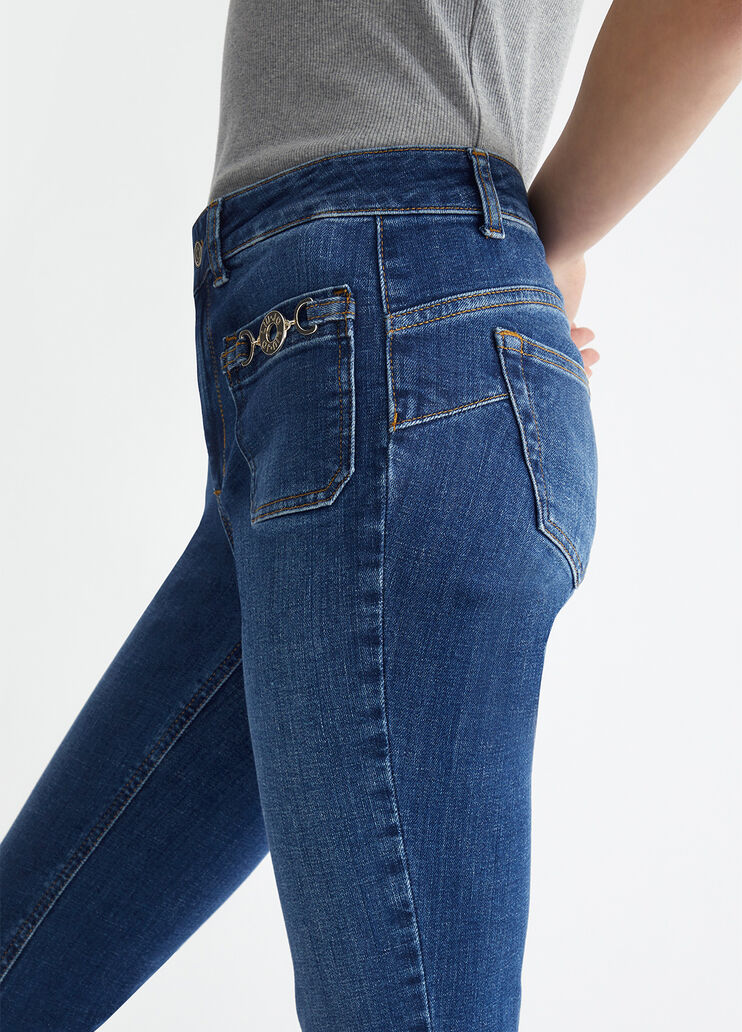 Stretch bootcut jeans