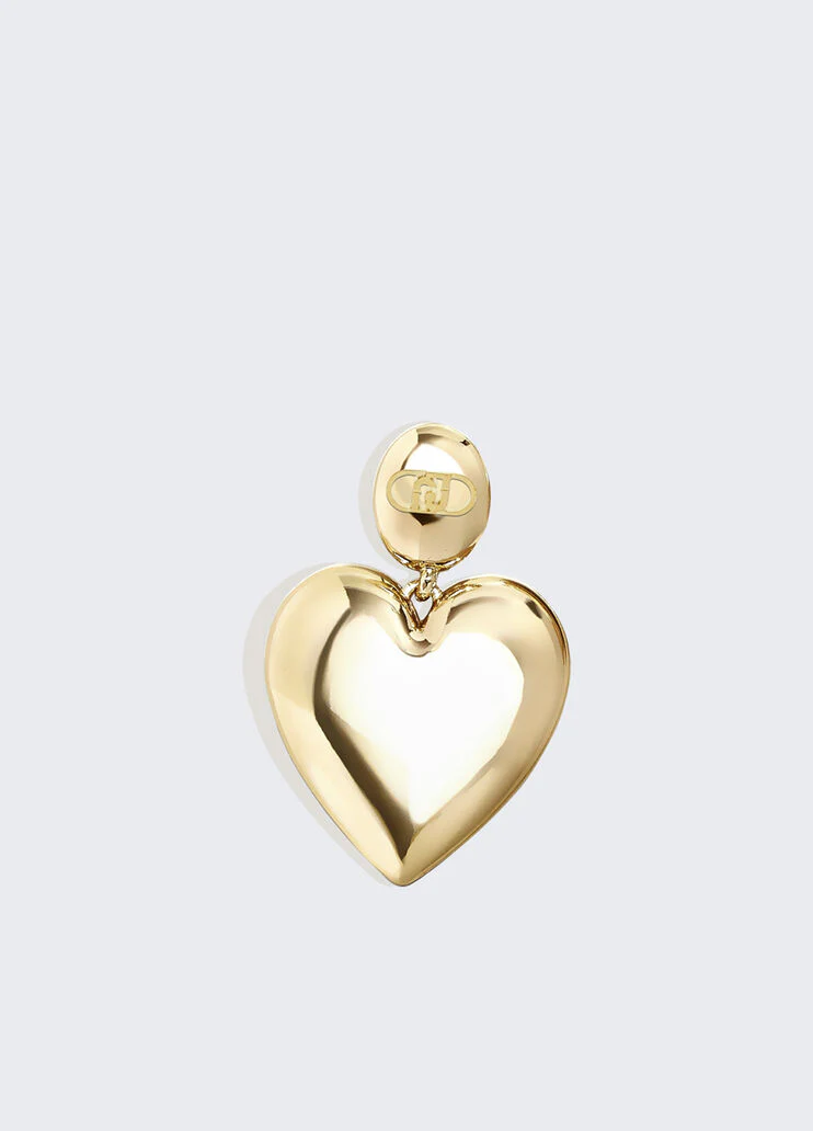 Heart-shaped earrings