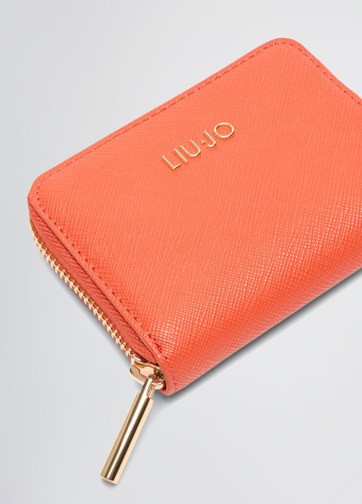 Small zip-around purse