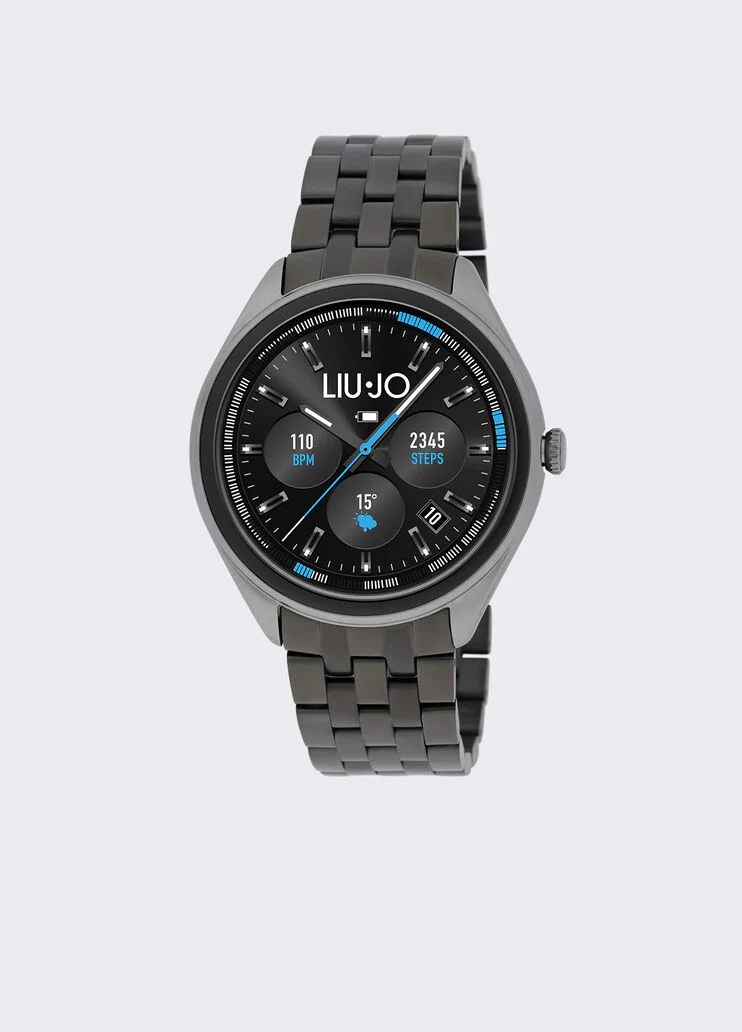 Men’s black smartwatch