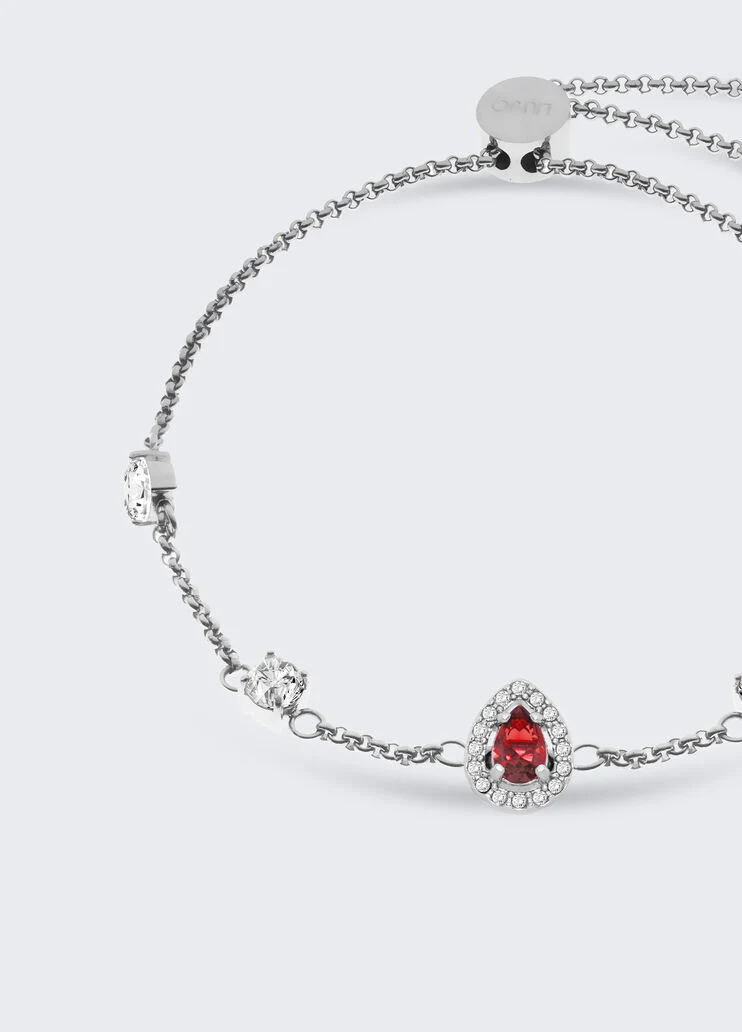 Bracelet with jewel stones