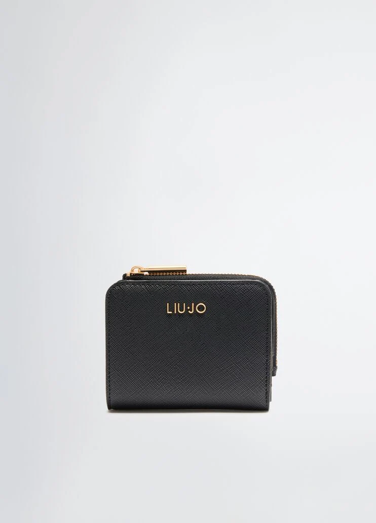 Card holder with zip