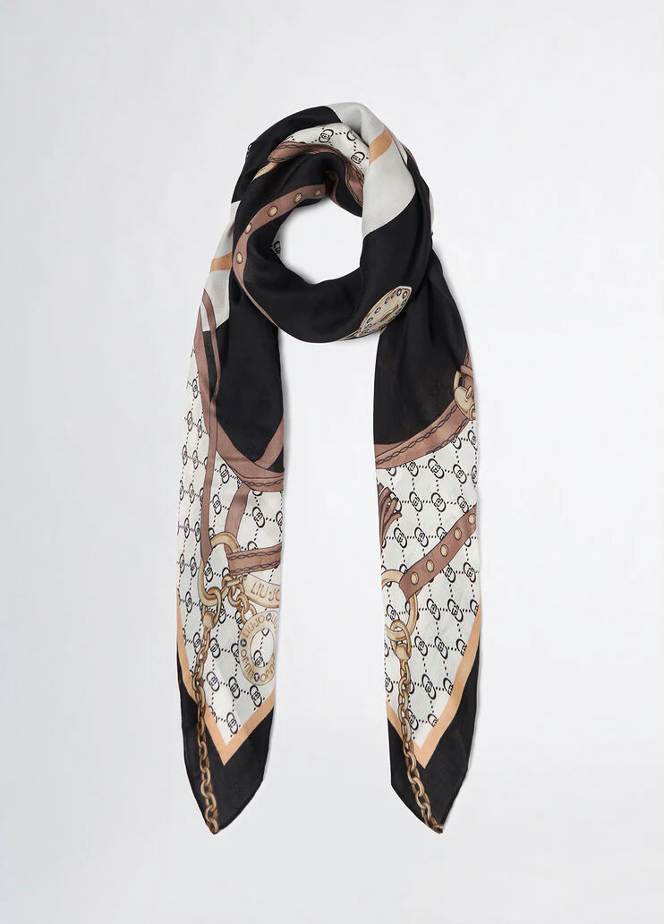Printed foulard