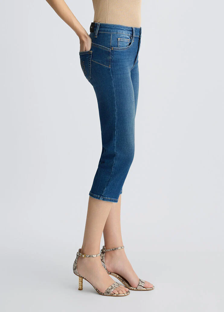 Bottom Up Capri jeans