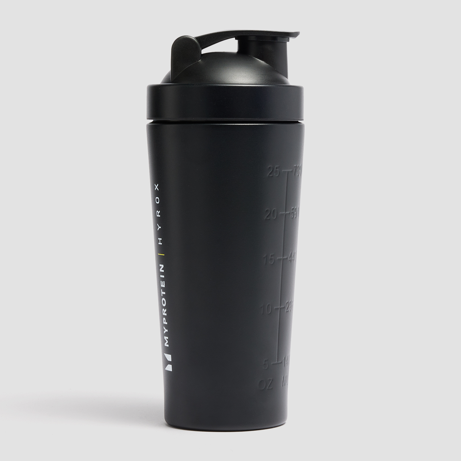 Myprotein HYROX Metal Shaker - Black