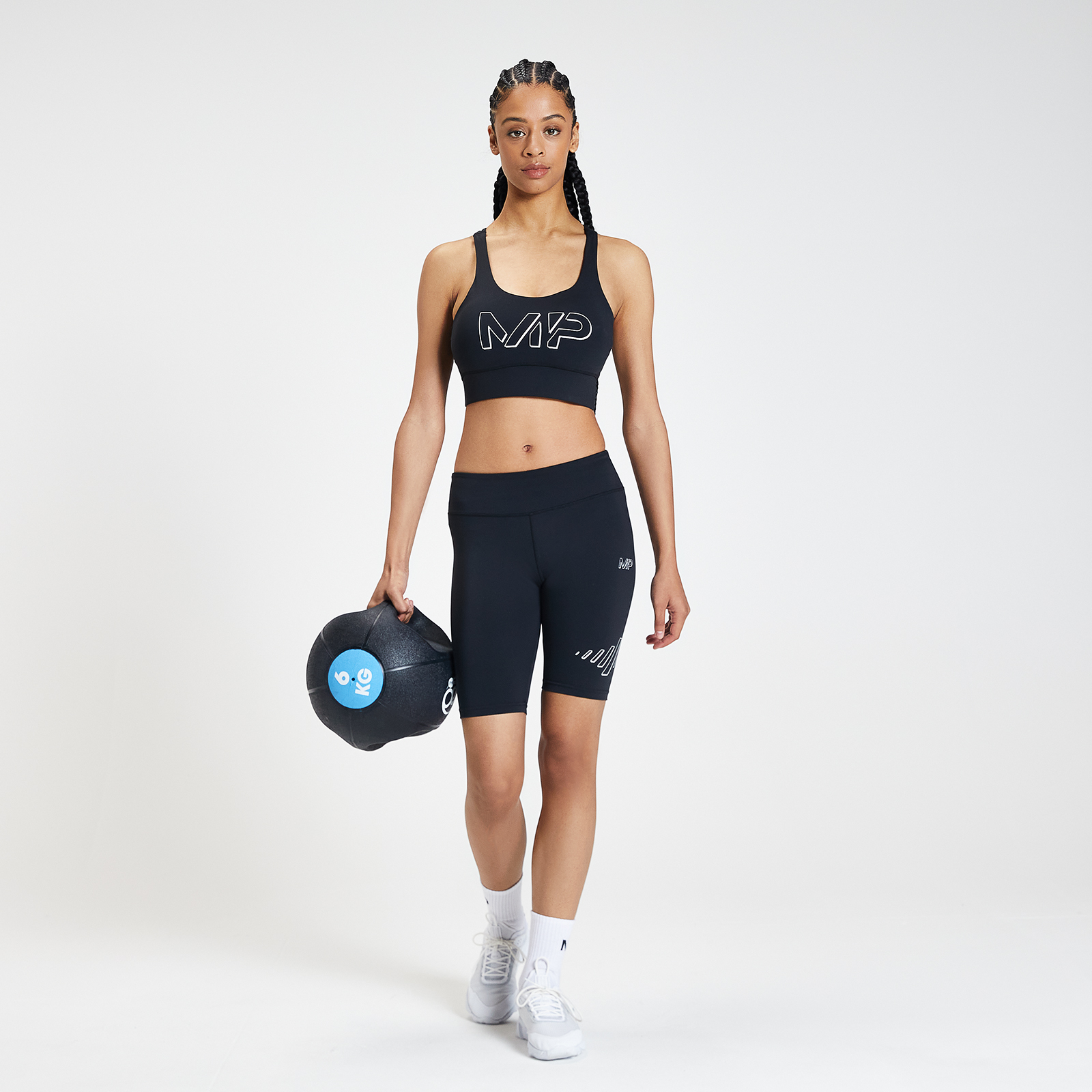 MP Women's Infinity Mark Training Sports Bra - Black