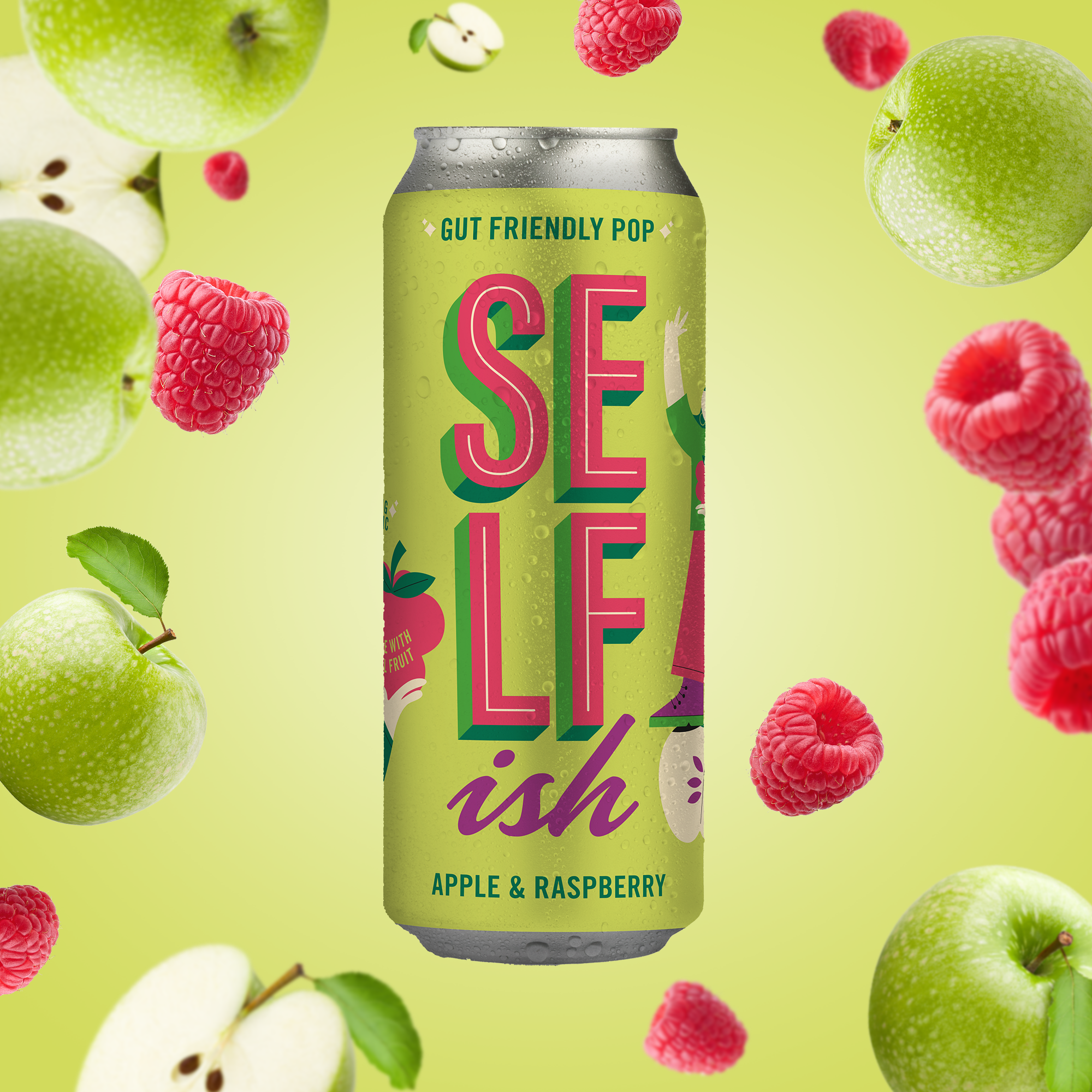 Sparkling Prebiotic Drink �C Peach & Orange (12 x 330ml Cans)