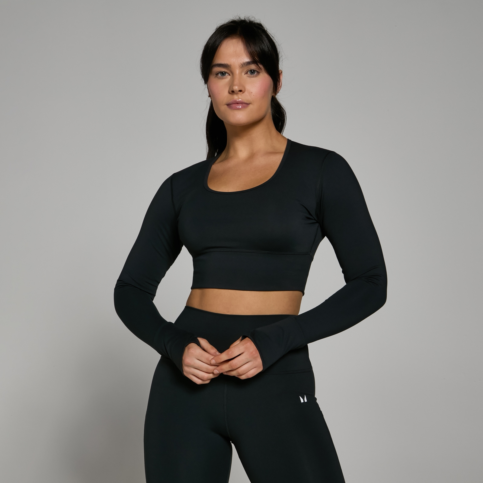 MP Women's Power Long Sleeve Top - Black
