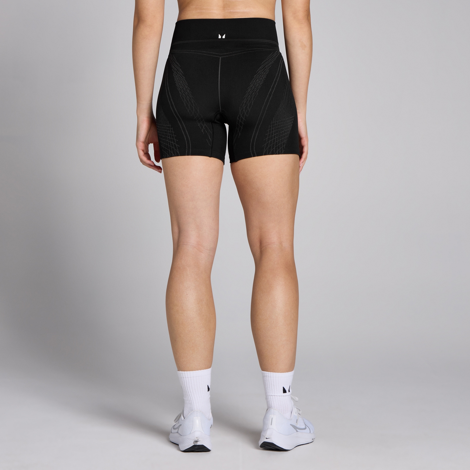 MP Women's Tempo Seamless Linear Shorts - Black