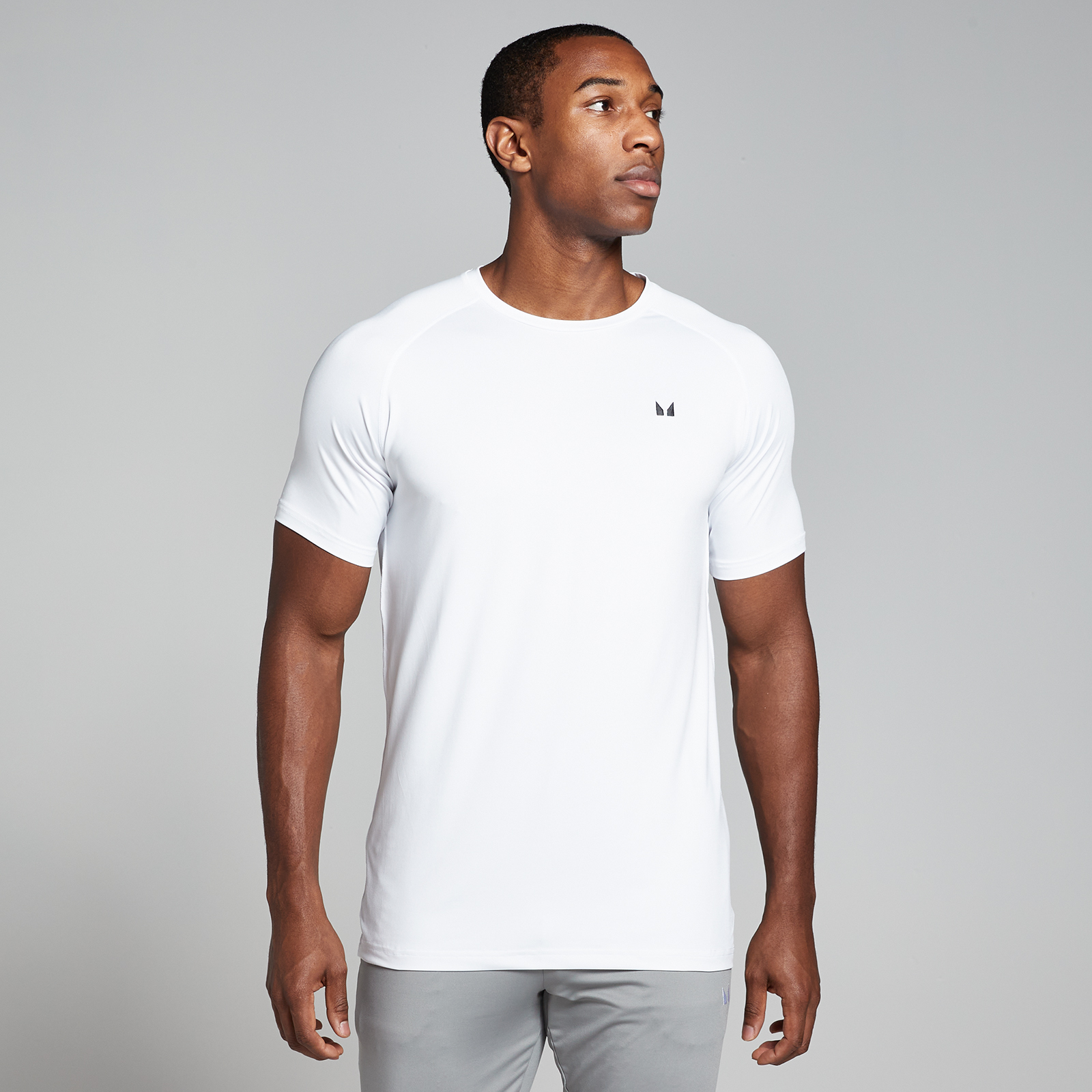 MP Men's Training Short Sleeve T-Shirt - Stone