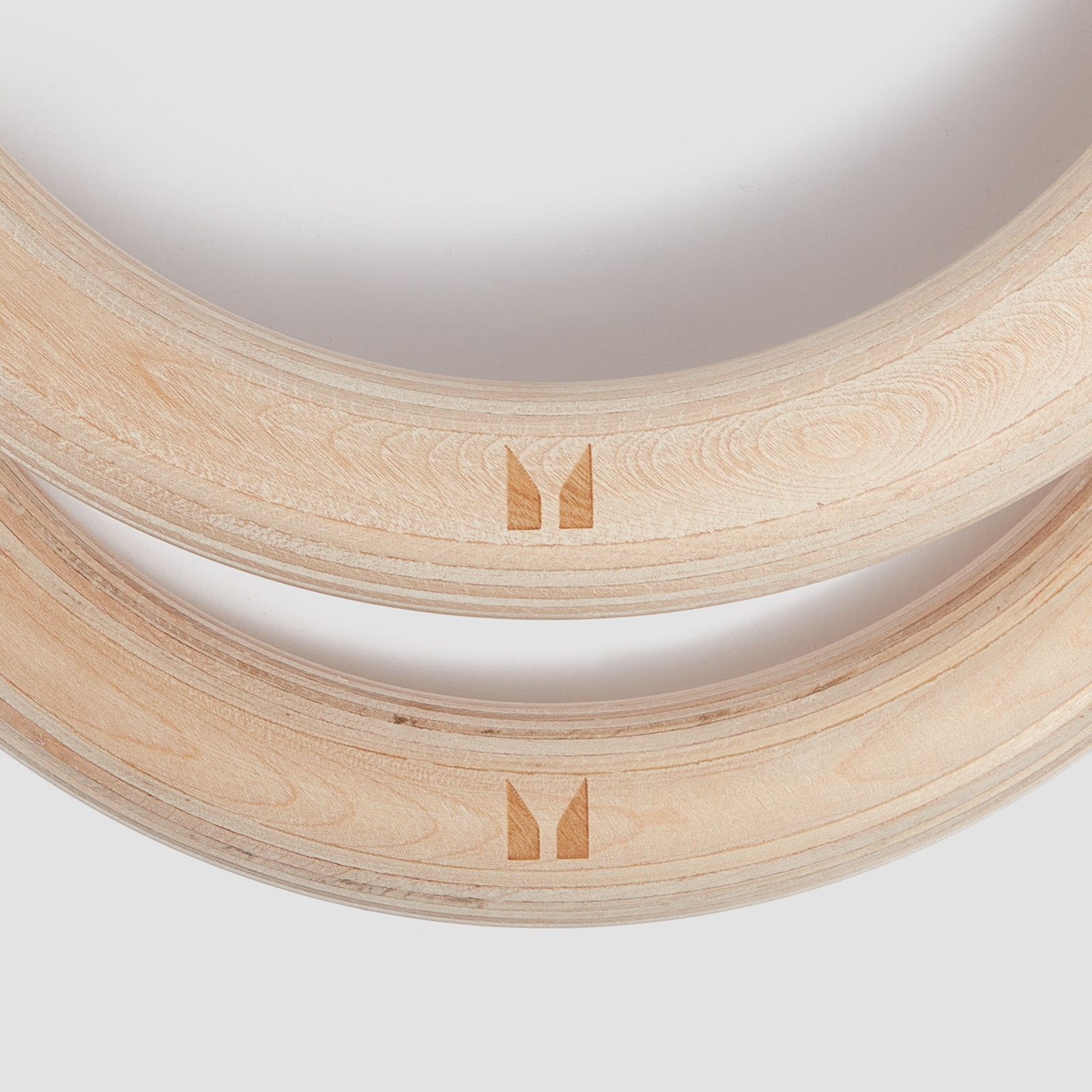 Myprotein Wooden Gymnastic Rings - Black