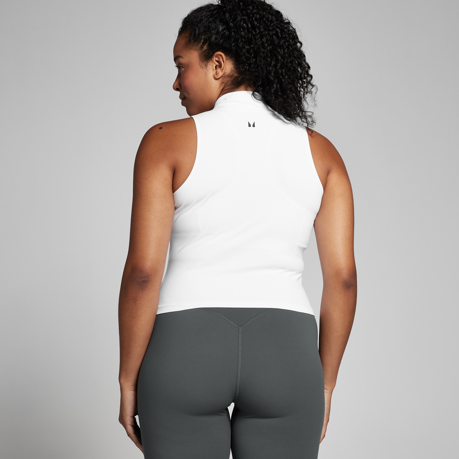 MP Women's Tempo Zip Through Vest - White