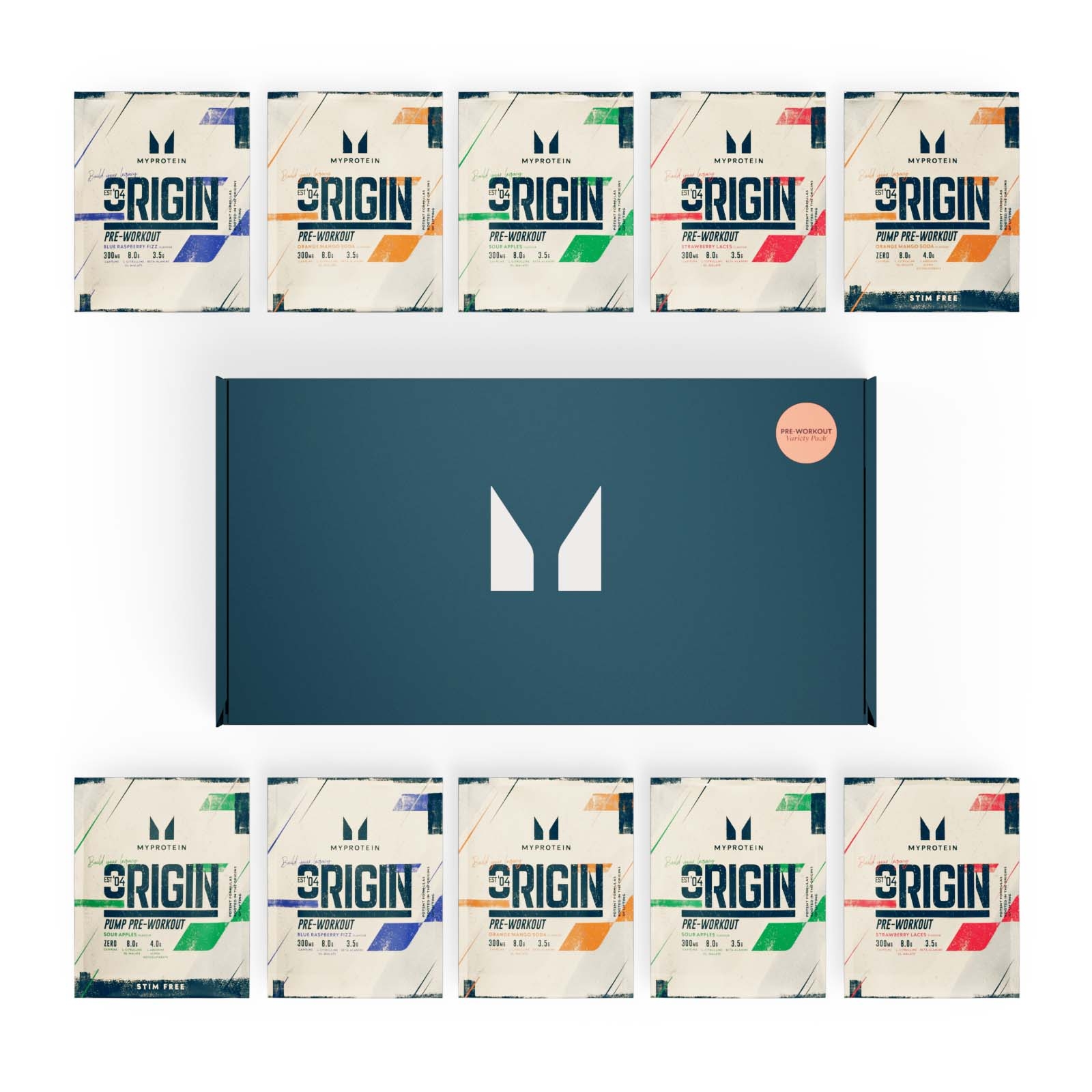 Origin Pre-Workout Variety Pack (Alpha)