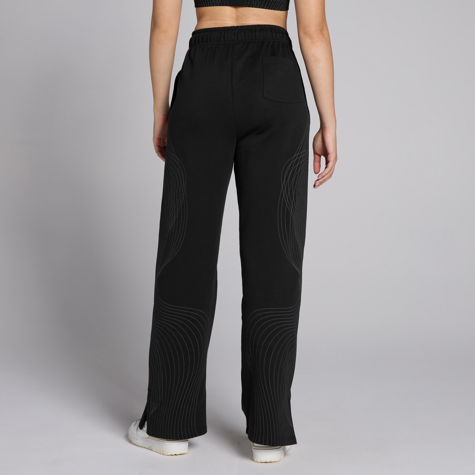 MP Women's Tempo Graphic Straight Leg Joggers - Black