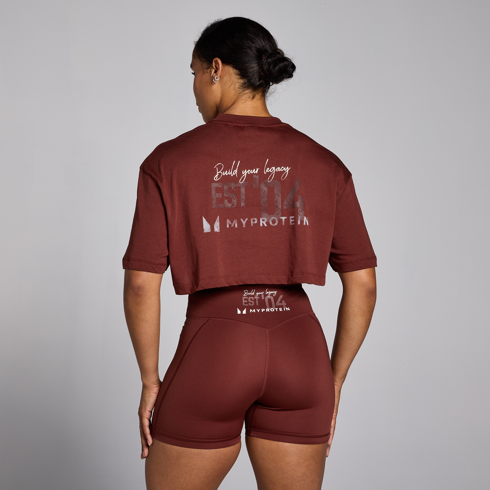 MP Women's Origin Crop Graphic T-Shirt - White