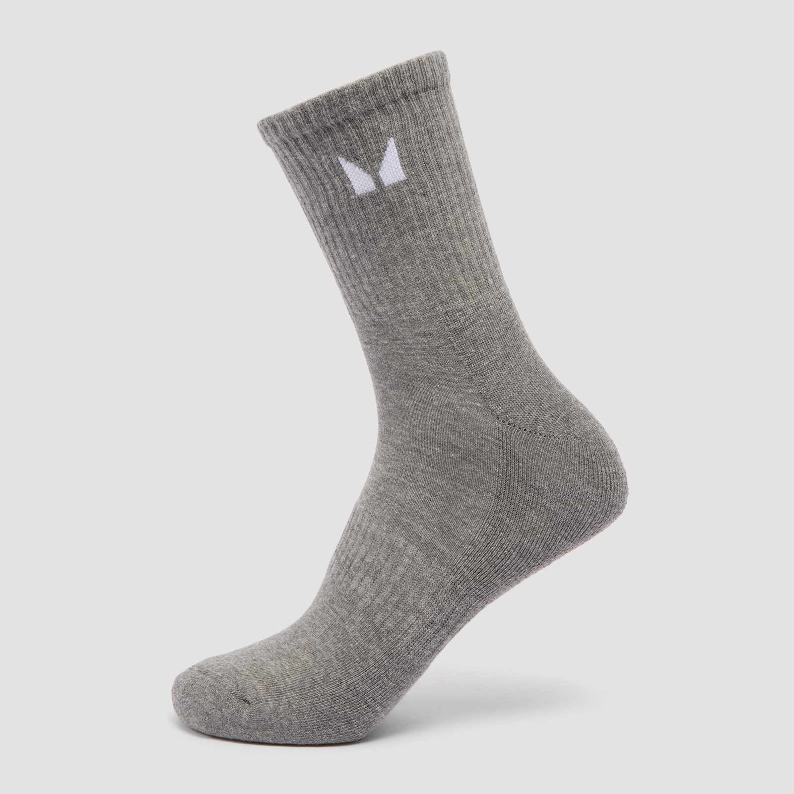 MP Unisex Crew Socks (3 Pack) - Grey