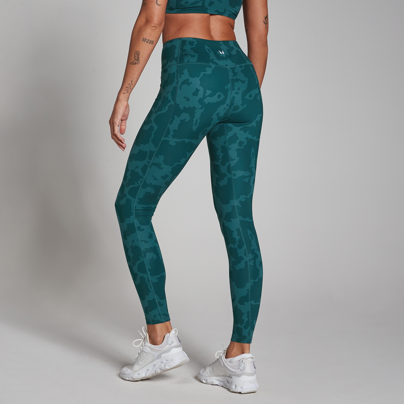 MP Women's Tempo Abstract Leggings - Marine Blue