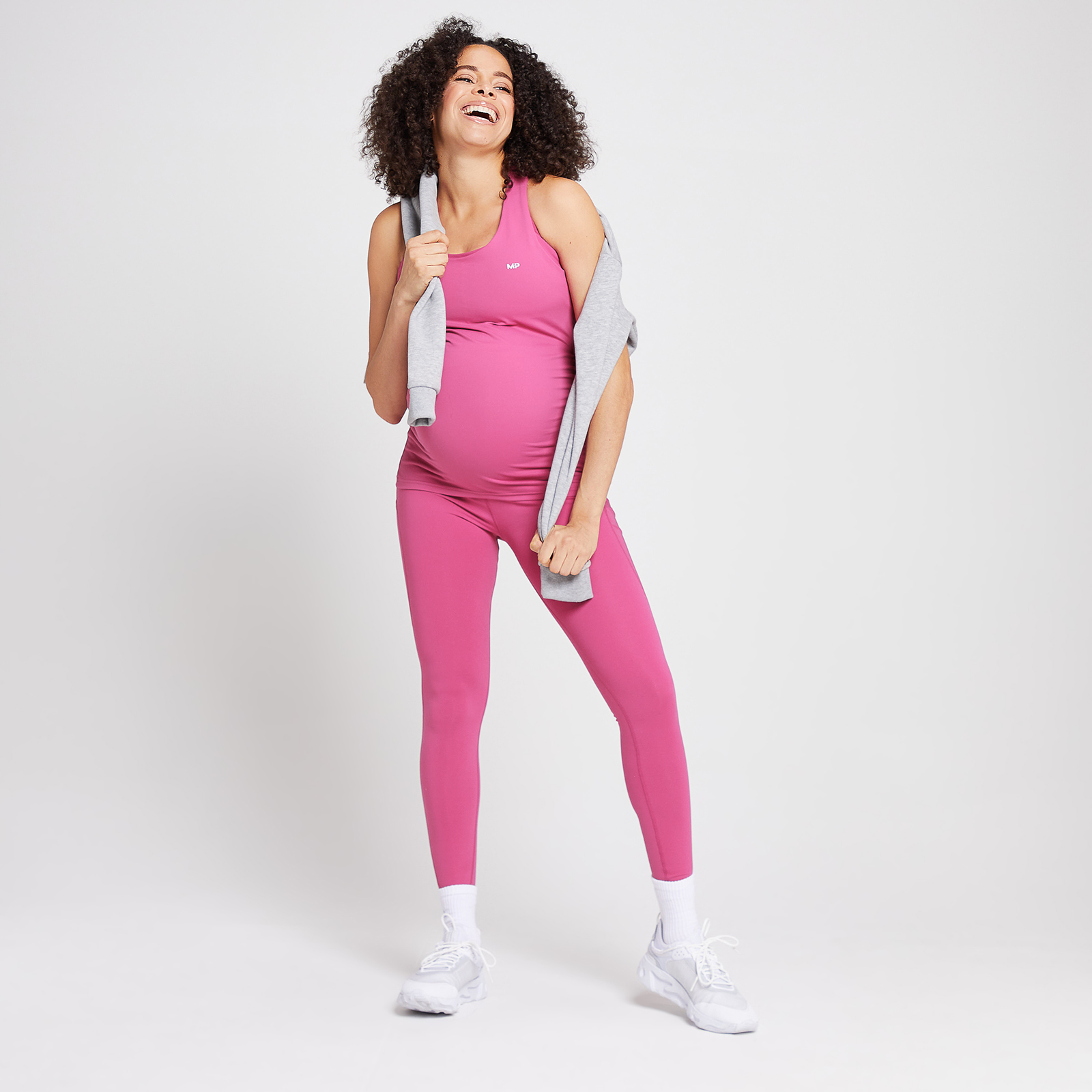 MP Women's Power Maternity Vest - Sangria