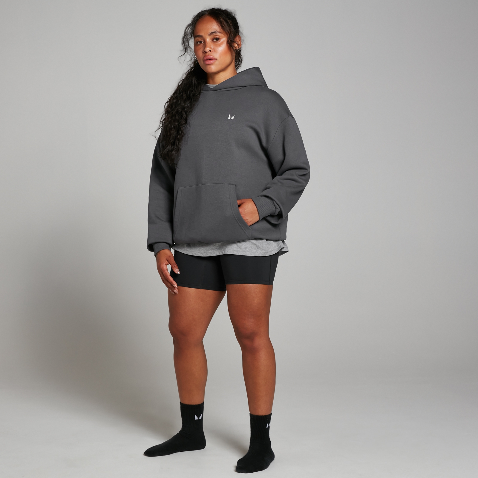 MP Origin Graphic Hoodie - Washed Grey