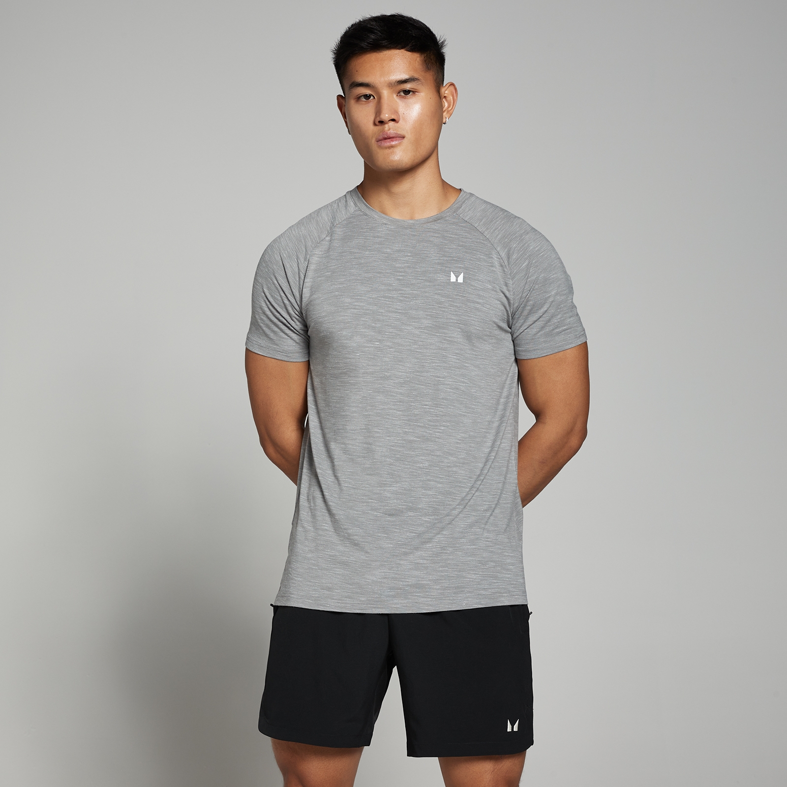 MP Men's Performance Short Sleeve T-Shirt - Chrome Marl