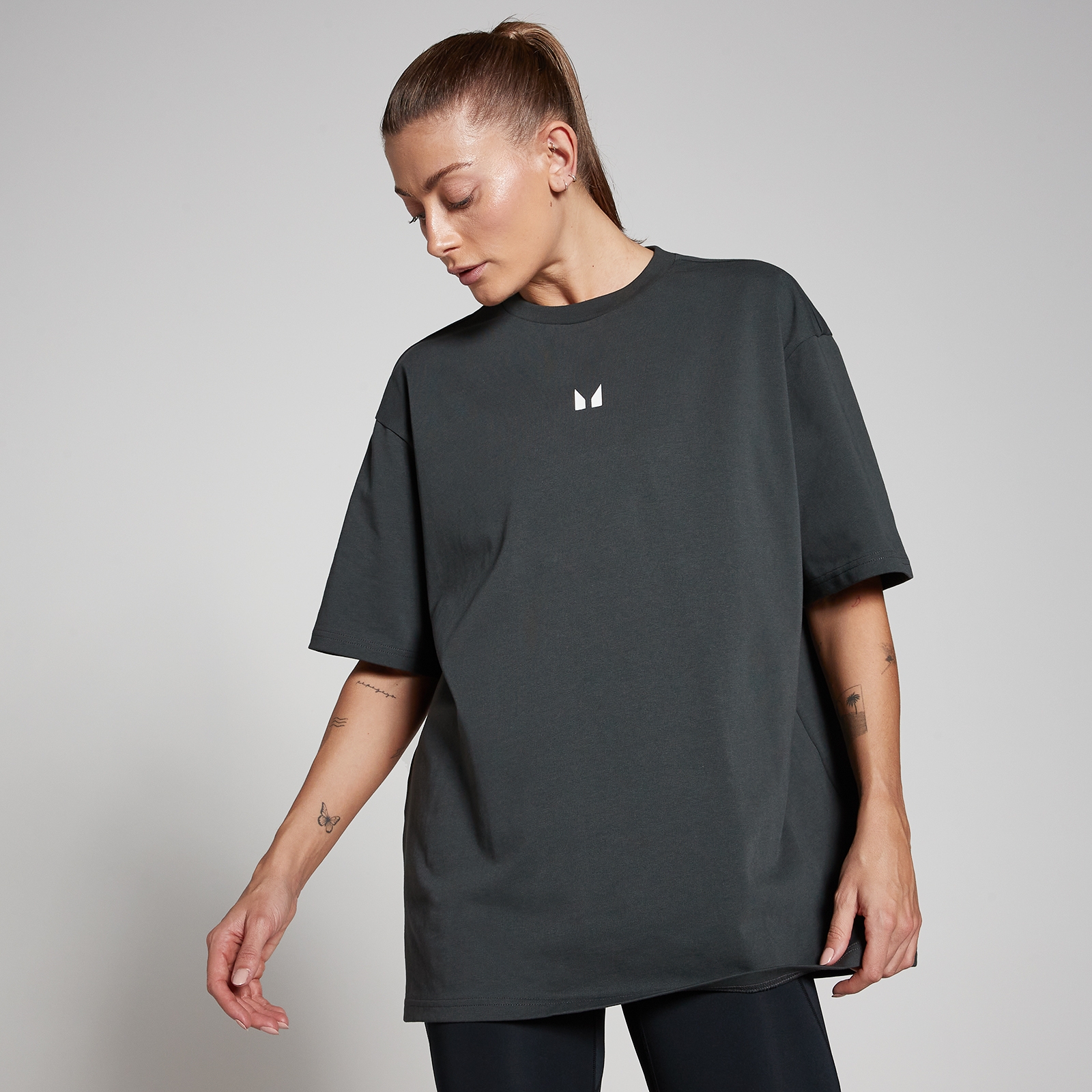 MP Move Club Graphic T-Shirt - Washed Black