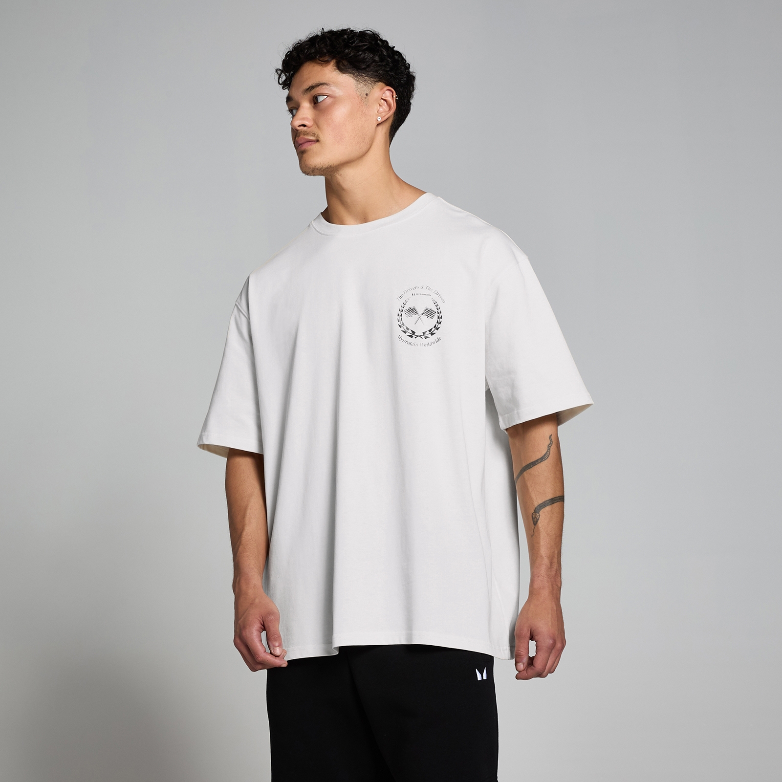 MP Men's World Wide Graphic T-Shirt - Natural Cream